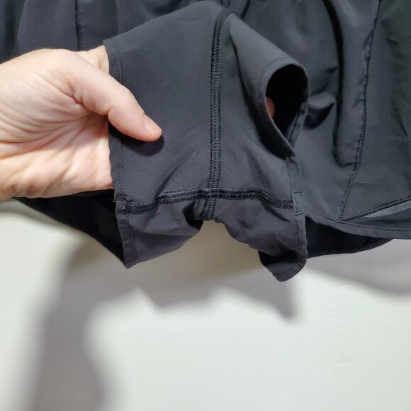 LULULEMON Hotty Hot Shorts 2 II Swift Mesh Lined Running Gym Black Womens 8 x 2" - Picture 6 of 16